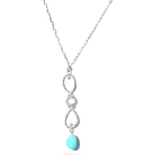 Load image into Gallery viewer, Amazonite Infinity Veritical