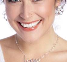 Load image into Gallery viewer, Flowing River Hoop Earings