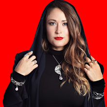 Load image into Gallery viewer, Sterling Silver Pearl Statement Bracelet
