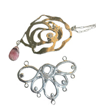 Load image into Gallery viewer, Strawberry Quartz Serenity Necklace

