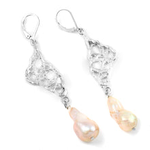 Load image into Gallery viewer, Nucleated Pearl Drop Earrings
