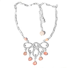 Load image into Gallery viewer, Strawberry Quartz Serenity Necklace
