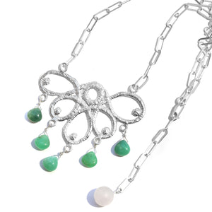 Chrysoprase Serenity Necklace