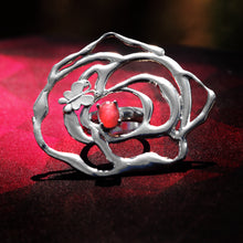 Load image into Gallery viewer, My Love is a Rose Cocktail Ring
